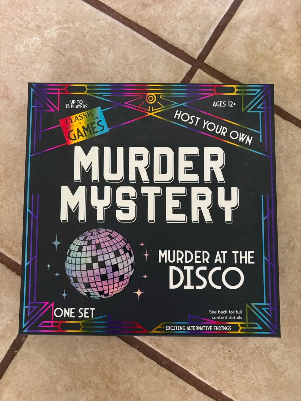 Murder at the Disco Host Your Own Murder Mystery New